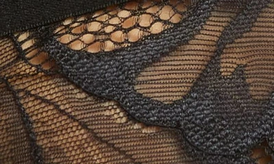Kilo Brava Longline Lace Bralette In Black