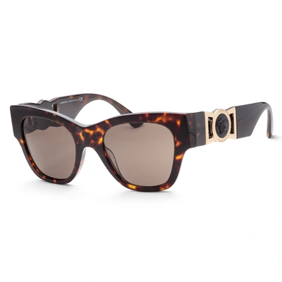 Shop Versace Women's Fashion 52mm Sunglasses In Brown