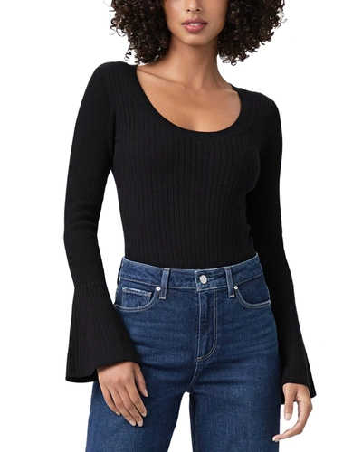 Shop Paige Denim Mimi Bodysuit In Black