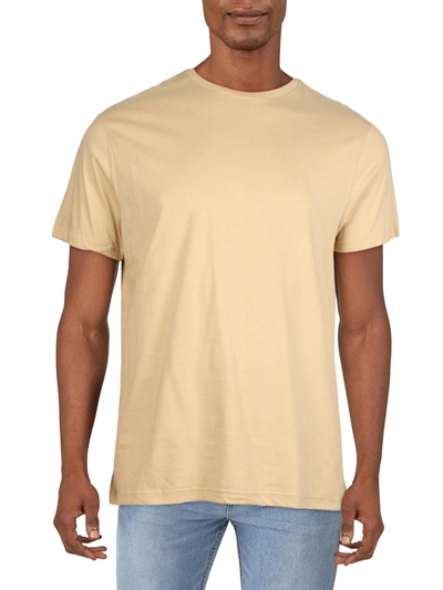 Shop Alfani Mens Cotton Crew Neck T-shirt In Multi