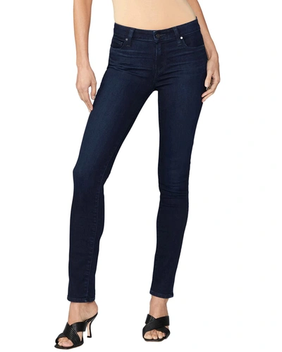 Shop Paige Denim Skyline Moody Mid Rise Skinny Jean In Blue
