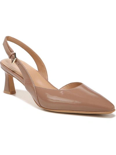 Naturalizer Felicia Womens Leather Slingback Pumps In Multi