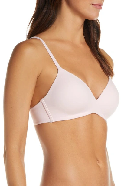 Shop Wacoal How Perfect Wire Free T-shirt Bra In Pink Chalk