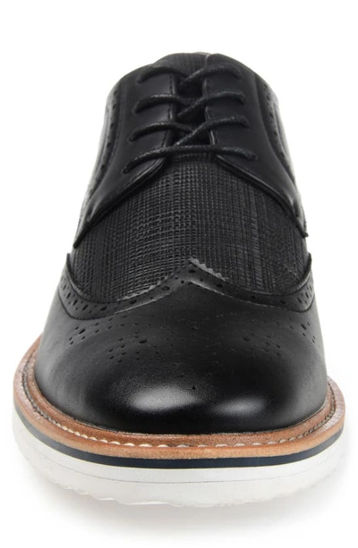 Vance Co. Warrick Mens Wing Closed Toe Loafers In Black