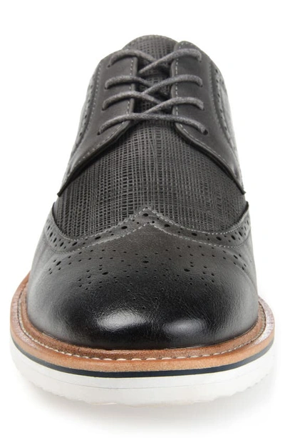 Vance Co. Warrick Wingtip Derby In Grey