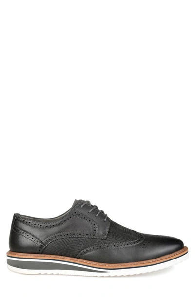 Vance Co. Warrick Wingtip Derby In Grey