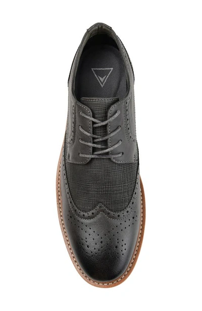 Vance Co. Warrick Wingtip Derby In Grey