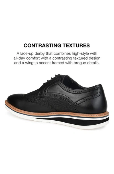 Vance Co. Warrick Mens Wing Closed Toe Loafers In Black