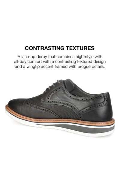 Vance Co. Warrick Wingtip Derby In Grey