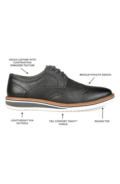 Vance Co. Warrick Wingtip Derby In Grey