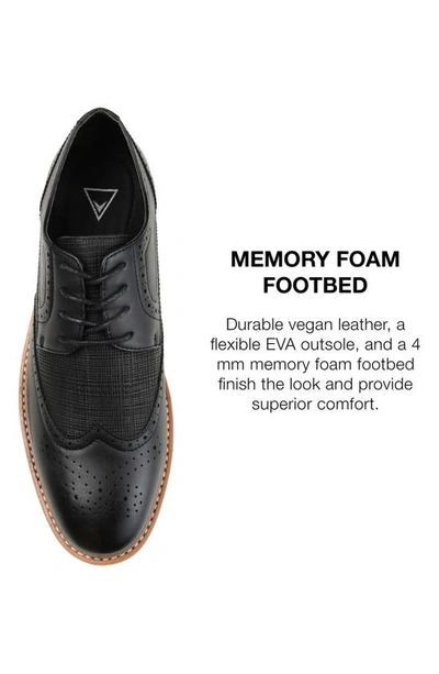 Vance Co. Warrick Mens Wing Closed Toe Loafers In Black