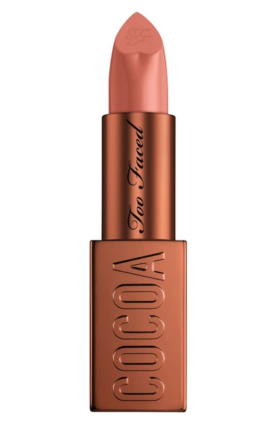 Shop Too Faced Cocoa Bold Lipstick In Hot Chocolate
