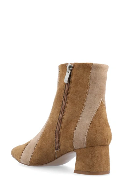 Journee Collection Lusinda Bootie In Brown