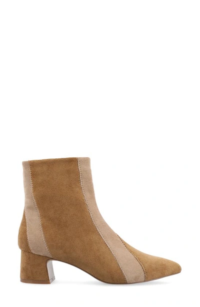 Journee Collection Lusinda Bootie In Brown