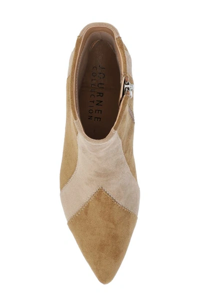 Journee Collection Lusinda Bootie In Brown