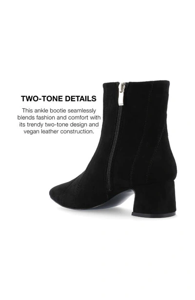 Journee Collection Lusinda Bootie In Black