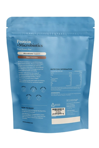 Shop Nuzest Protein + Microbiotics – Rich Chocolate