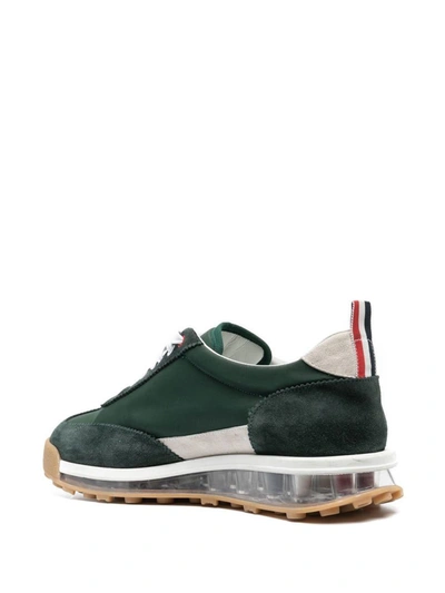 Shop Thom Browne Sneakers In Green