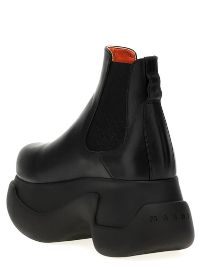 Shop Marni 'aras 23' Ankle Boots In Black
