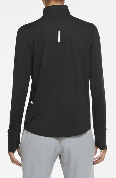 Shop Nike Element Half Zip Pullover In Black