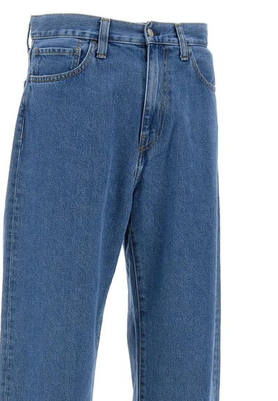 Shop Carhartt Wip "landon" Jeans In Blue