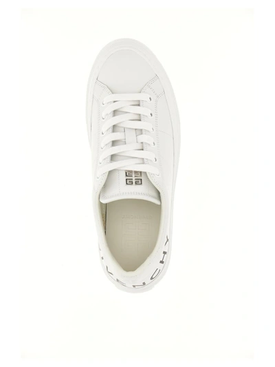 Shop Givenchy City Sport Sneakers In White/black