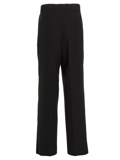Shop Givenchy Wool Pants In Gray