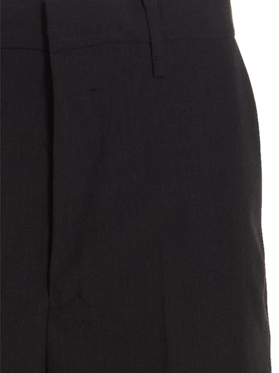 Shop Givenchy Wool Pants In Gray