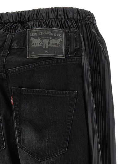 Shop Junya Watanabe Jeans  Capsule Levi's In Black