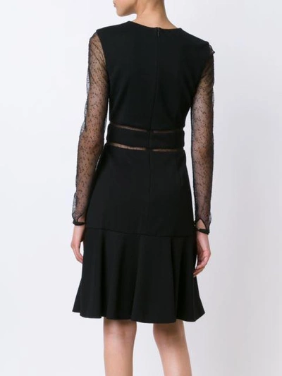 Shop Jason Wu Sheer Panelled Cocktail Dress