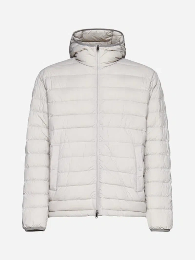 Shop Herno Travel Packable Nylon Bomber Jacket In Chantilly