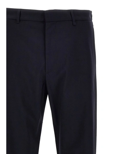 Shop Givenchy Fresh Wool Pants In Blue
