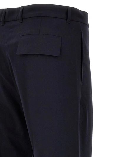 Shop Givenchy Fresh Wool Pants In Blue