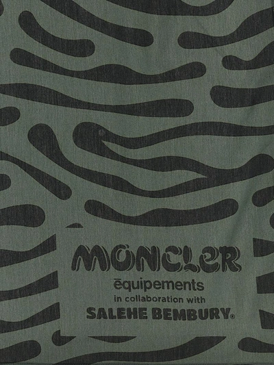 Shop Moncler Genius X Salehe Bembury Scarf In Green