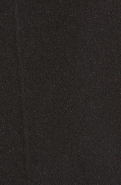 Shop Proenza Schouler Melton Double Face Reversible Wool Blend Jacket In Black / Steel Grey