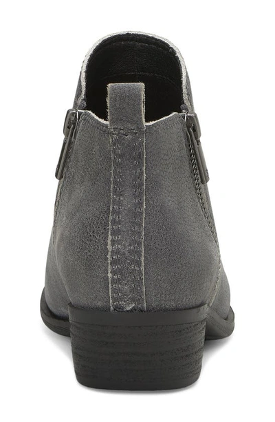 Shop Lucky Brand Basel Bootie In Charcoal