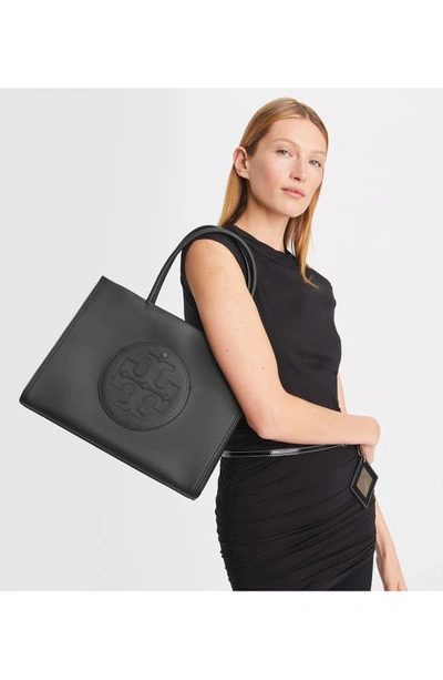Tory Burch Ella Bio Small Tote In Black