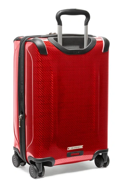 Shop Tumi 22-inch Tegra-lite® International Expandable 4 Wheel Carry-on Bag In Blaze Red