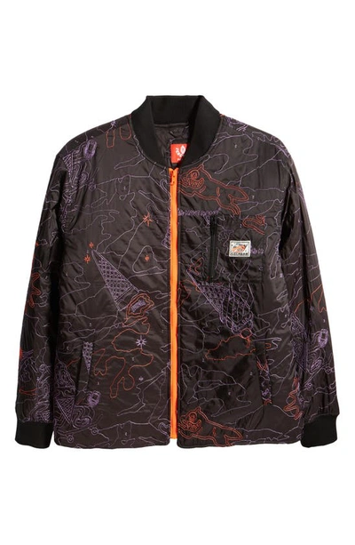 Icecream Skim Milk Bomber Jacket In Black | ModeSens 