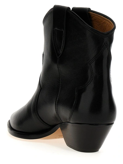 Shop Isabel Marant 'dewina' Ankle Boots In Black