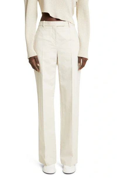 Shop The Row Banew Cotton & Virgin Wool Pants In Sand