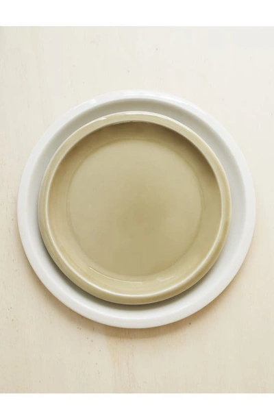 Shop Jars Cantine Ceramic Plate In Vert Argile