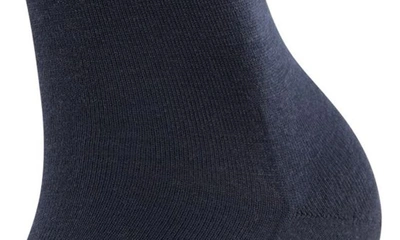 Falke Soft Merino Knee High Socks In Dark Navy
