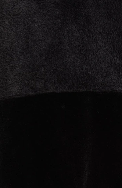 Ugg Marlene Zip-up Sherpa Jacket In Black