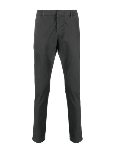 Dondup Gaubert Straight Leg Trousers In Grey