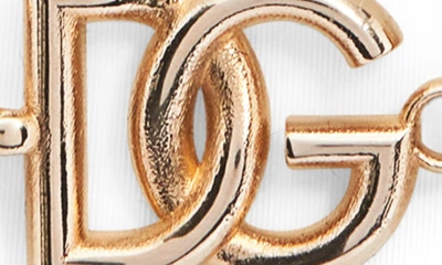 Shop Dolce & Gabbana Logo Link Necklace In Gold