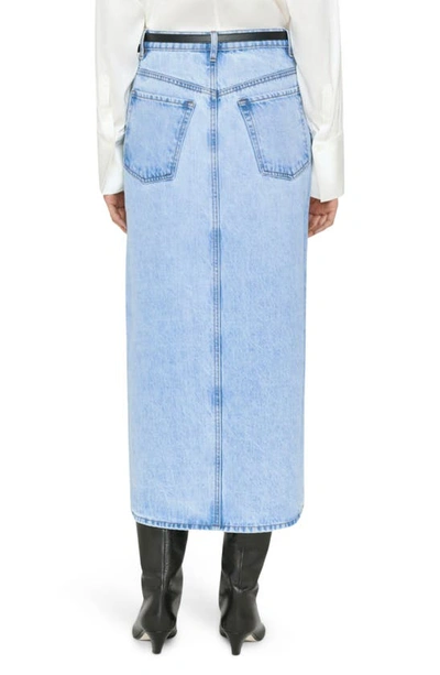 Frame The Midaxi Skirt Angled Seam In Baines