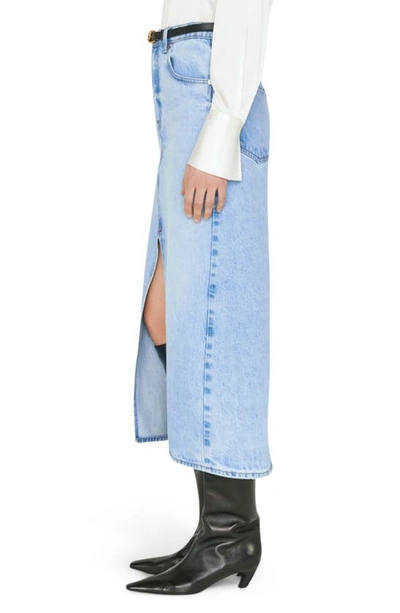 Frame The Midaxi Skirt Angled Seam In Baines