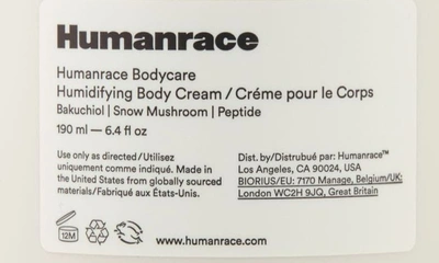 Shop Humanrace Humidifying Body Cream, 6.4 oz In Refill