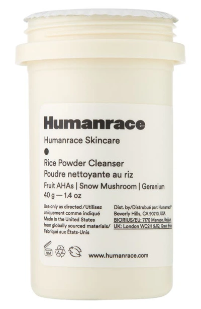 Shop Humanrace Rice Powder Cleanser, 1.4 oz In Refill